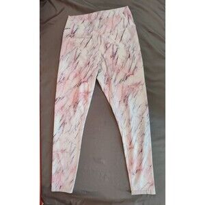 Women's R and Dry Collection Marble Leggings Pink Small